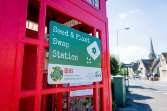 Seed swap phone box