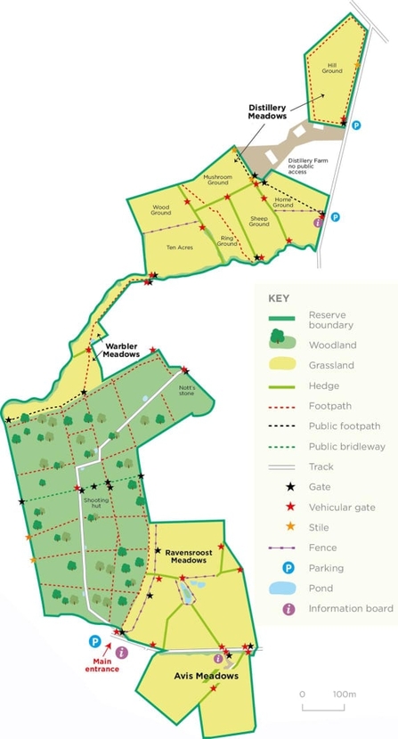 Map of Ravensroost Wood